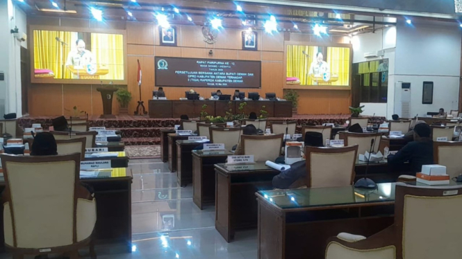 Rapat Paripuna DPRD Kabupaten Demak