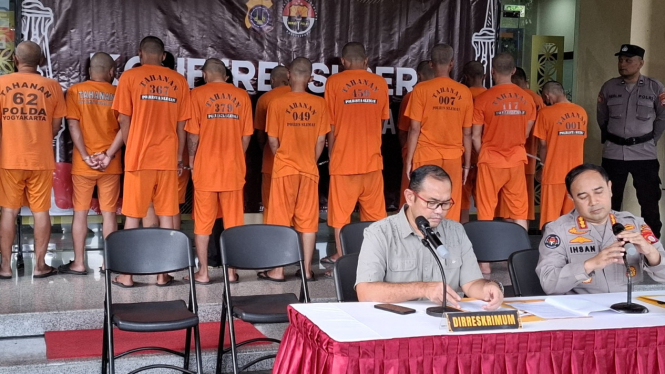 Polda DIY bekuk 53 pelaku kejahatan