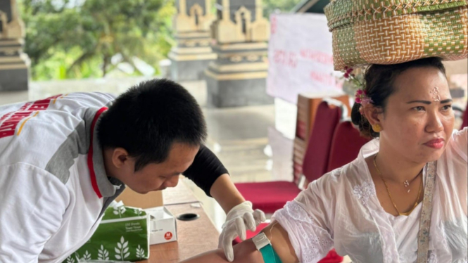 Klinik Pujawali di Pura Sad Khayangan Andakasa