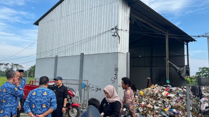 Operasional bank sampah dikelola BUMDes Desa Tunggul Pandean.