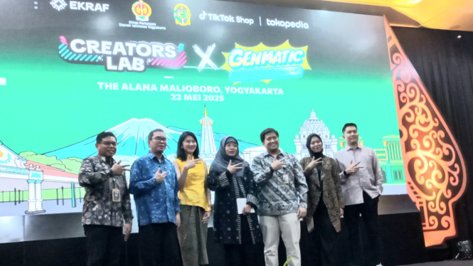 Peluncuran program Creators Lab x Genmatic Tokopedia TikTok