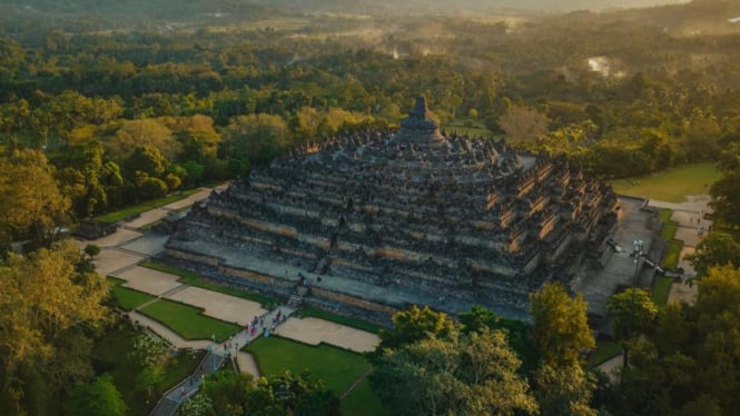 Candi Borobudur menjadi destinasi kultural spiritual dunia