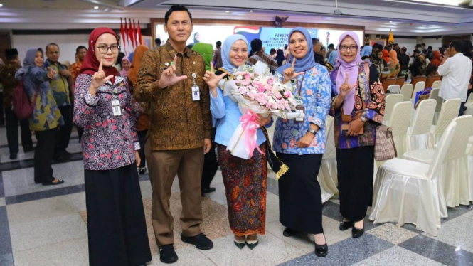 Endhah resmi dilantik Bunda PAUD dan Bunda Literasi Kudus.