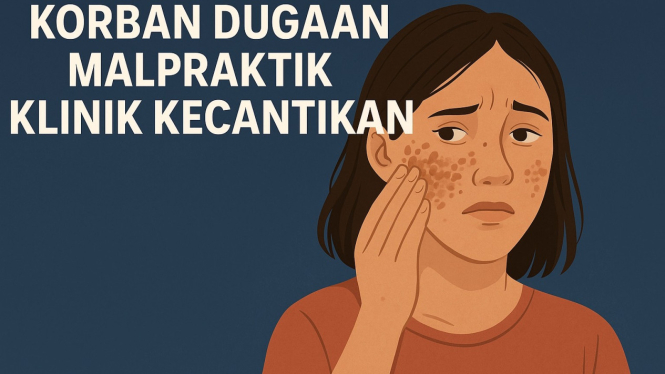 ilustrasi dugaan mal praktik klinik kecantikan