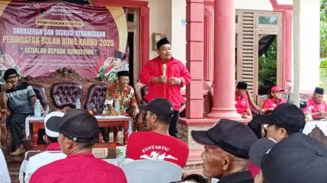 Peringatan hari lahir Pancasila PDI Perjuangan Batang