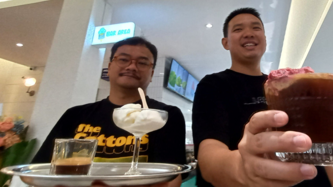 Varian unik gelato dan kopi di My Gelato Yogya