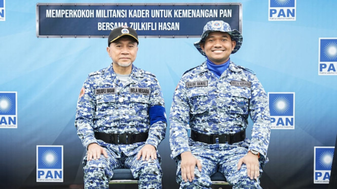 Ketua Umum PAN Zulkifli Hassan dalam Diklat Bela Negara