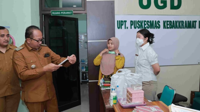 Bupati Rober Temukan Absensi bodong dii Puskesmas Kebakkramat I