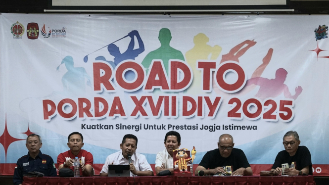 Keterangan pers Pelaksana Porda XVII DIY 2025