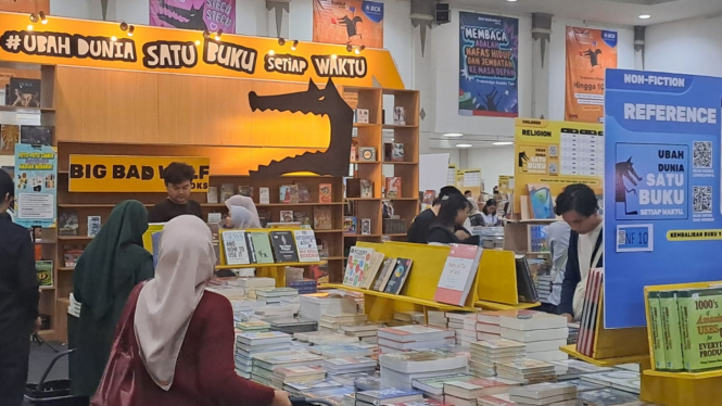 Pameran buku Big Bad Wolf Jogja 2025