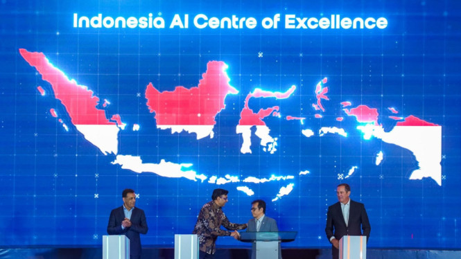 Komdigi-Indosat-Cisco- NVIDIA luncurkan AI Center of Excellence