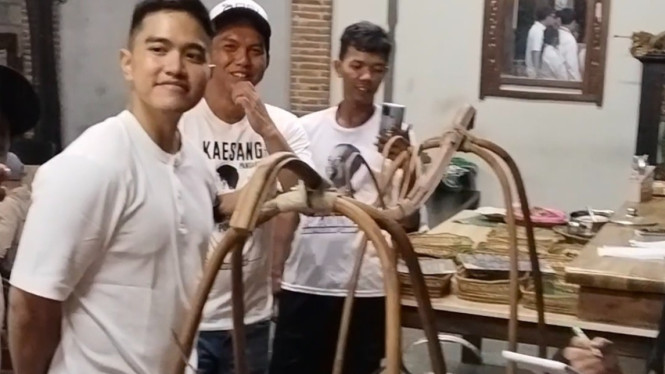 Kaesang Pangarep safari pencalonan di Karanganyar