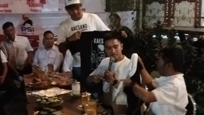 Kaesang Pangarep Jawab Soal Ayahnya jadi Dewan Pembina PSI