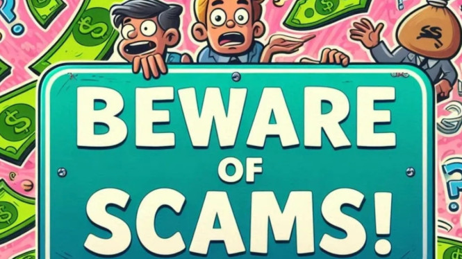 Kejahatan scams mengancam siapa saja