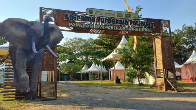 Pameran Abirama Purbakala gugah kesadaran pelestarian cagar budaya.