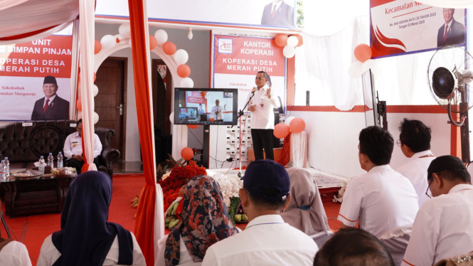 Bupati Sudewo zoom meeting nasional di Kopdes Sokobubuk Margorejo