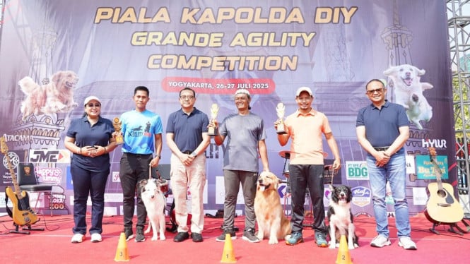 Race Agility Dog Gathering & Fun Games Piala Kapolda DIY