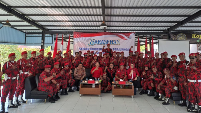 Satgas Cakra Buana PDI-P Sleman peringati Peristiwa Kudatuli