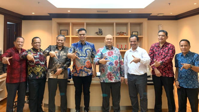 Delegasi Pemkab Jepara usai melobi anggaran Kemendikdasmen