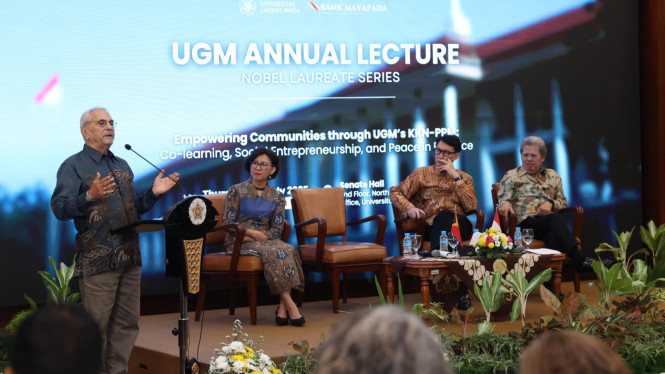 Presiden Timor Leste José Ramos-Horta beri kuliah umum di UGM