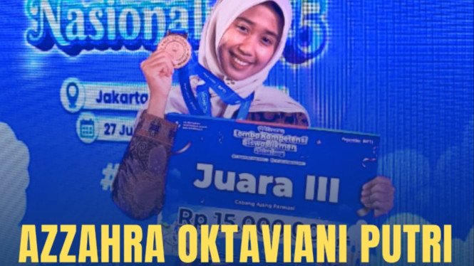 Siswa SMK Muhammadiyah 3 Weleri Kendal Azzahra Oktaviana Putri