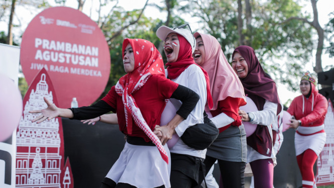 Agustusan di Candi Prambanan, Borobudur dan Ratu Boko