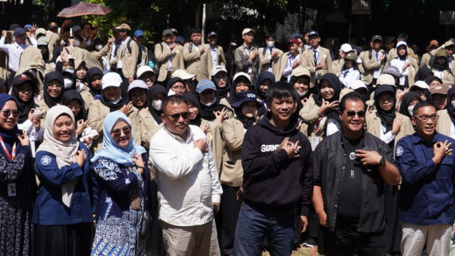 Ryan D’Masiv dalam acara PIONIR UGM