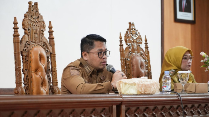 Wali Kota Magelang Damar Prasetyono hadiri Monev Pelayanan Adminduk