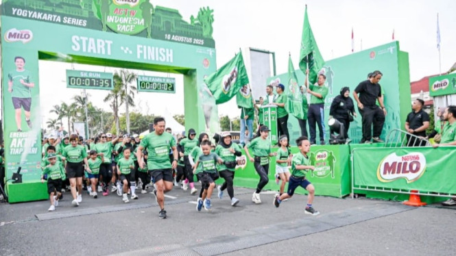 Road to MILO ACTIV Indonesia Race 2025 di Yogyakarta