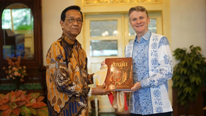 Sri Sultan HB X dan Dubes Australia