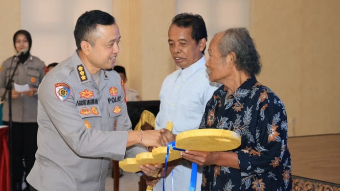 Polda DIY serahkan kunci rumah warga terdampak