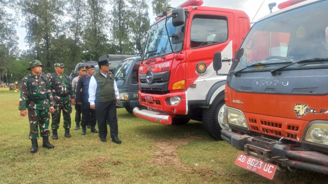 Apel Gelar Pasukan Kesiapsiagaan Penanggulangan Bencana Alam