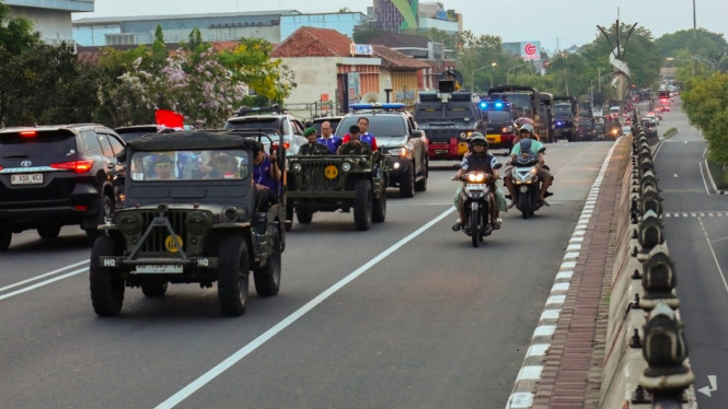 Pasca Demo TNI Polri Patroli skala besar