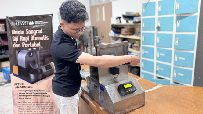 Mesin Roasting Kopi UMY