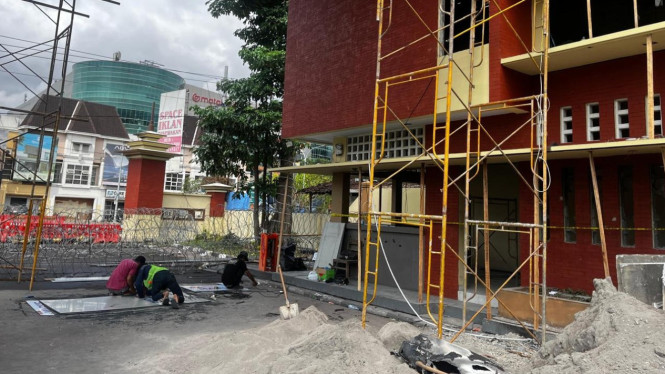 Polda DIY perbaiki gedung yang rusak