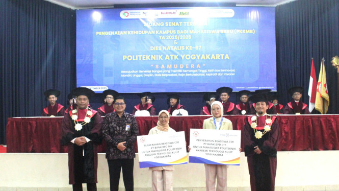Beasiswa kepada mahasiswa berprestasi Politeknik ATK