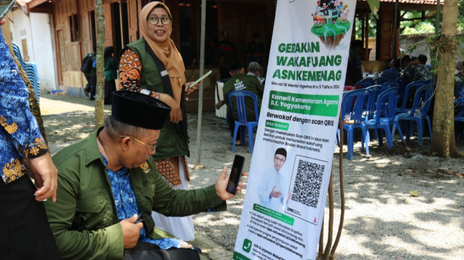 Kick-Off Bulan Wakaf DIY 2025 di Kulonprogo