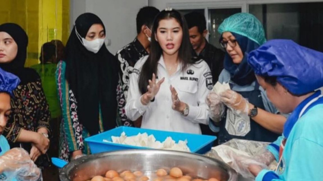 Wabup Kudus sidak ke salah satu dapur SPPG di Kecamatan Bae.