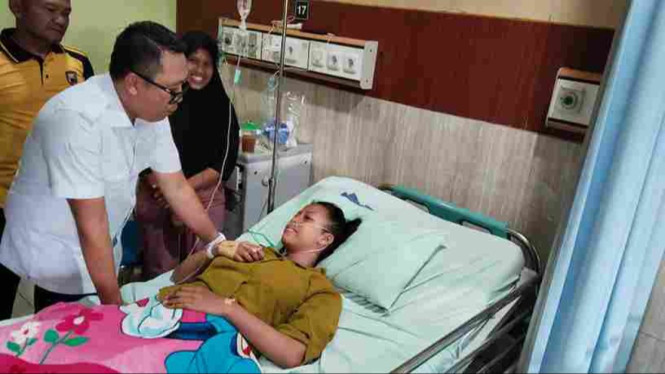 Ketua Satgas sekaligus Wabup Karanganyar tinjau korban di RSUD Kartini