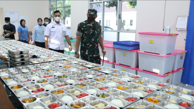 Komandan Lanud Adi Soemarmo tinjau dapur Makan Bergizi Gratis