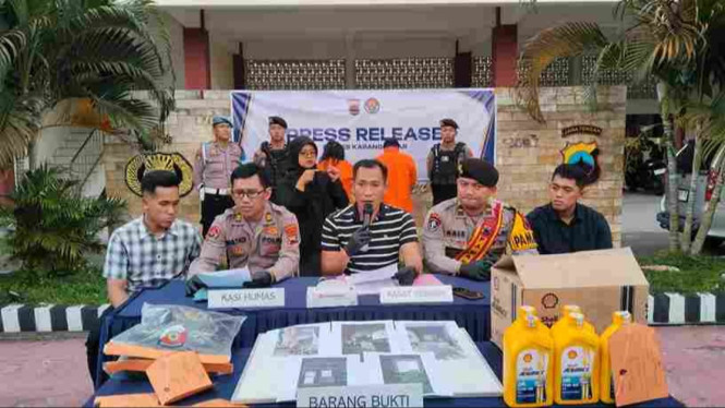 Dua Pelaku Pengalihan Kiriman Oli di Karanganyar Ditangkap