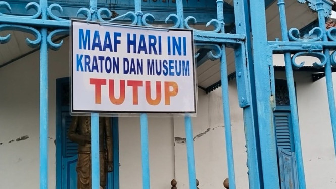 Musium Keraton Masih di Tutup