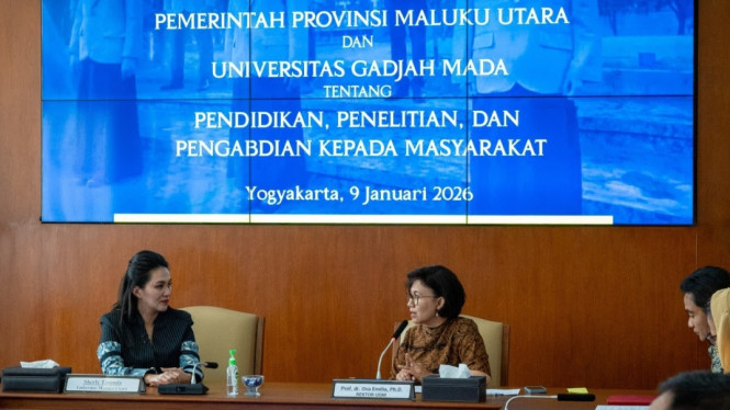 Gubernur Maluku Utara Sherly Tjoanda di UGM