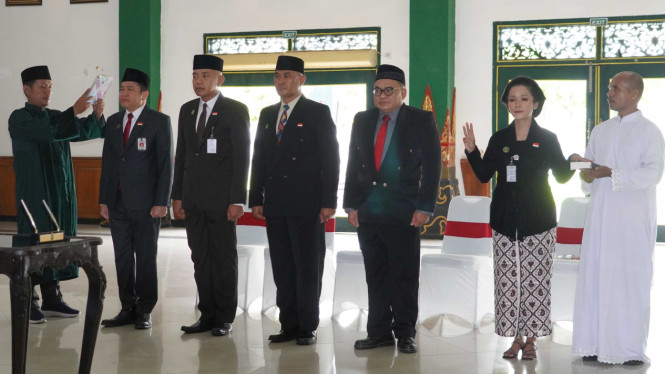 Pelantikan pejabat baru di lingkup Pemkot Yogya