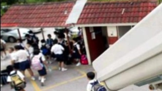 Rekaman CCTV di Lingkungan Sekolah