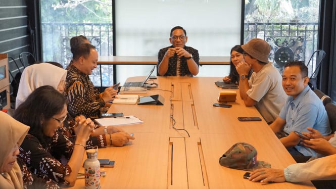 Dialog kebudayaan dengan Wakil Walikota Yogya