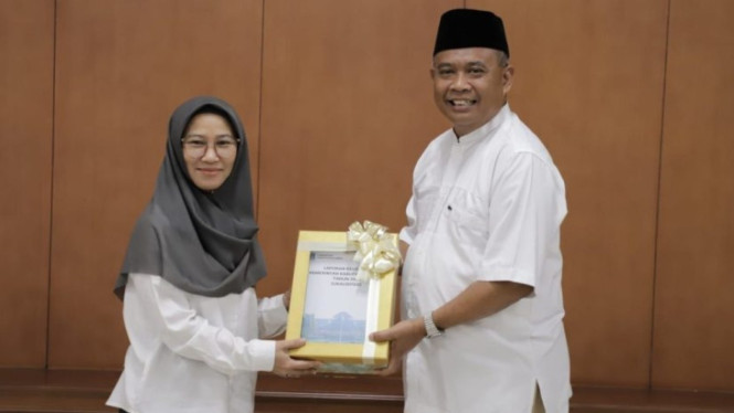 Bupati Sleman serahkan LKPD tahun anggaran 2025