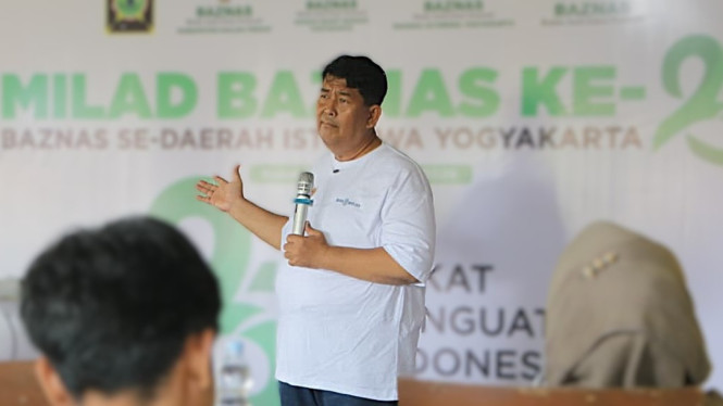 Bupati Kulonprogo dalam Milad BAZNAS