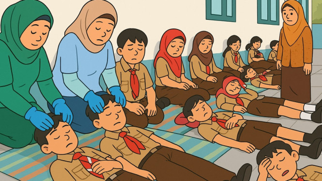 Siswa di Kulonprogo diduga keracunan makanan MBG