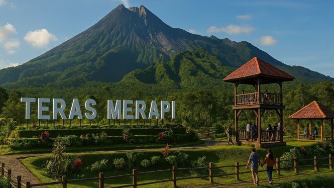 Wisata Teras Merapi di atas Tanah Kas Desa